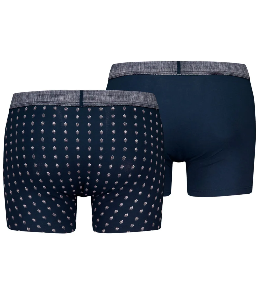 Lot de 2 Boxers Levi's® coton  marine