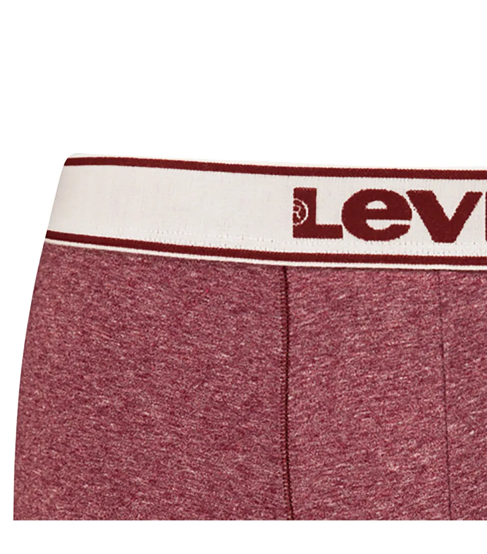 Lot de 2 Boxers Levi's® coton  multicolore chiné