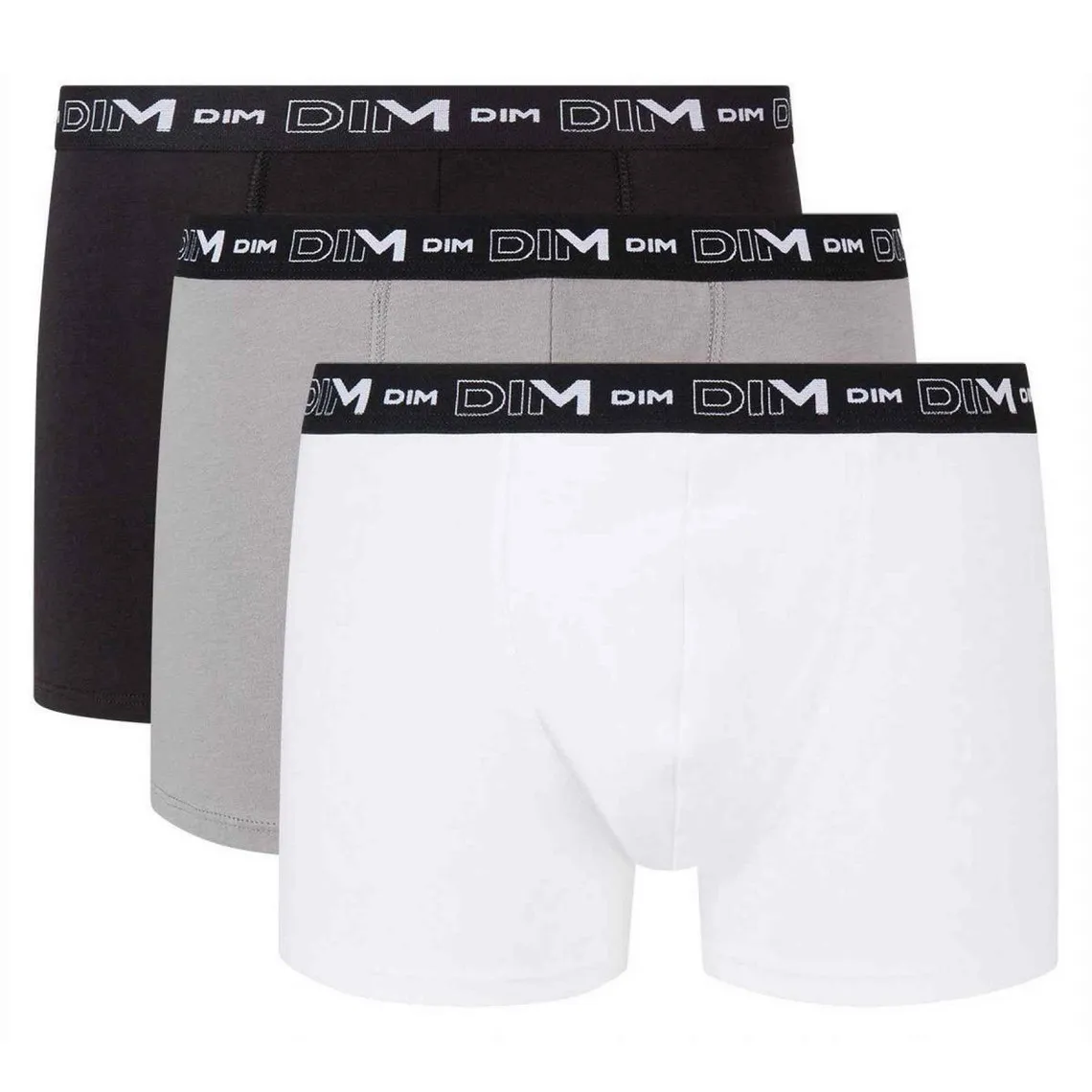 LOT DE 3 SHORTYS DIM C multicolore en coton | 3 Suisses