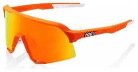 Lunettes 100% S3 Soft Tact Orange / Miroir Hiper Rouge