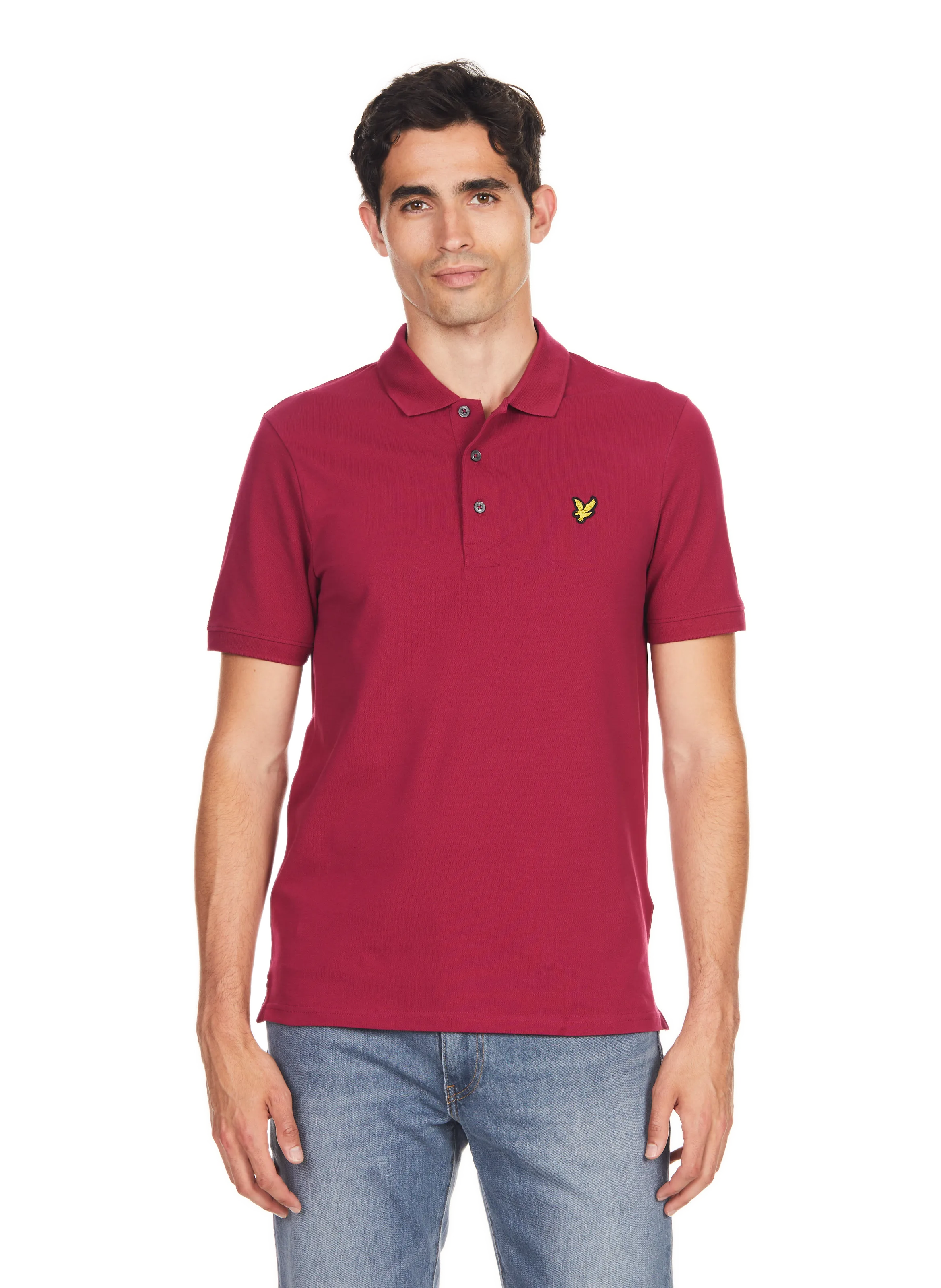 LYLE & SCOTT  Polo en coton  - Rouge