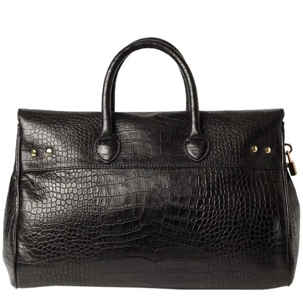 Mac Douglas - Sac à main Pyla Romy S Croco 01CM Mat Noir