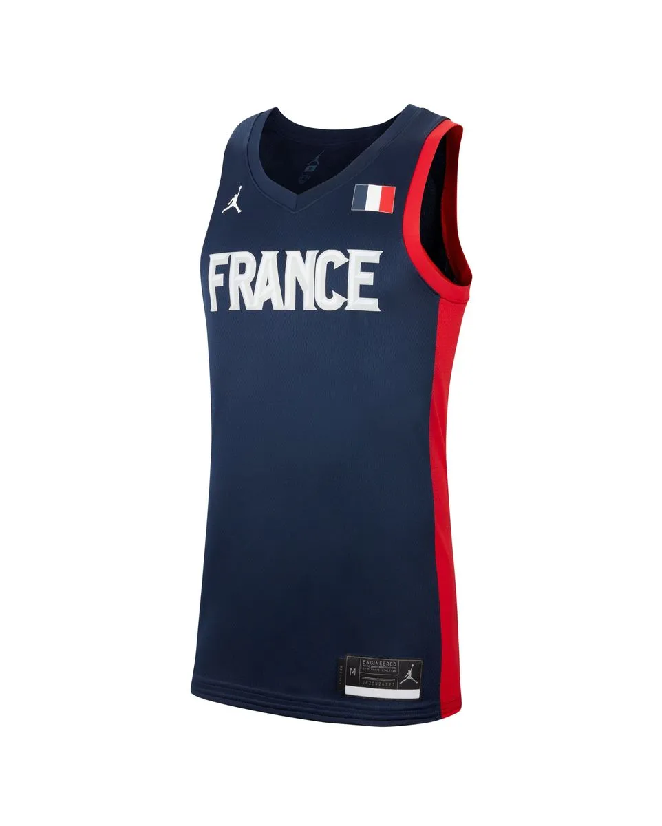 Maillot de football Homme FRA M NK JSY LMTD RD BLK OLY Bleu