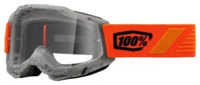 Masque 100% Accuri 2 Schrute Gris Orange / Verres Transparent 