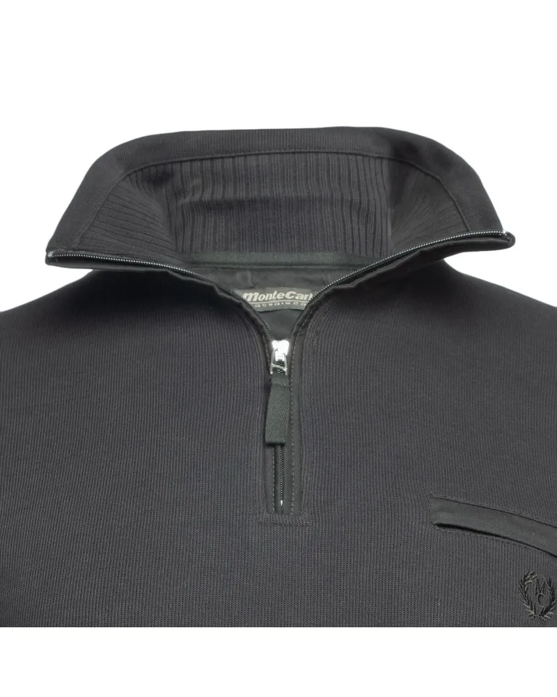 Mode Monte Carlo Sweat camionneur grande taille noir - Size-factory