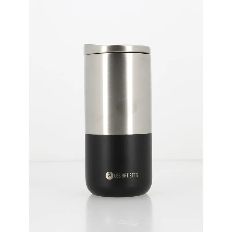 Mug isotherme 500 ml travel split noir - Les Artistes | wimod