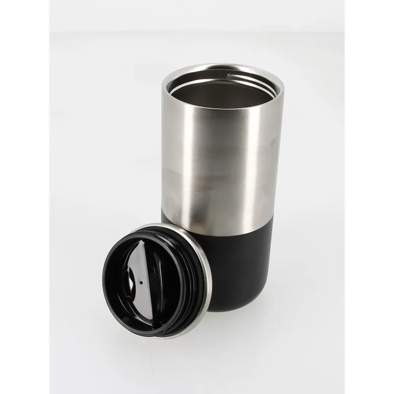 Mug isotherme 500 ml travel split noir - Les Artistes | wimod