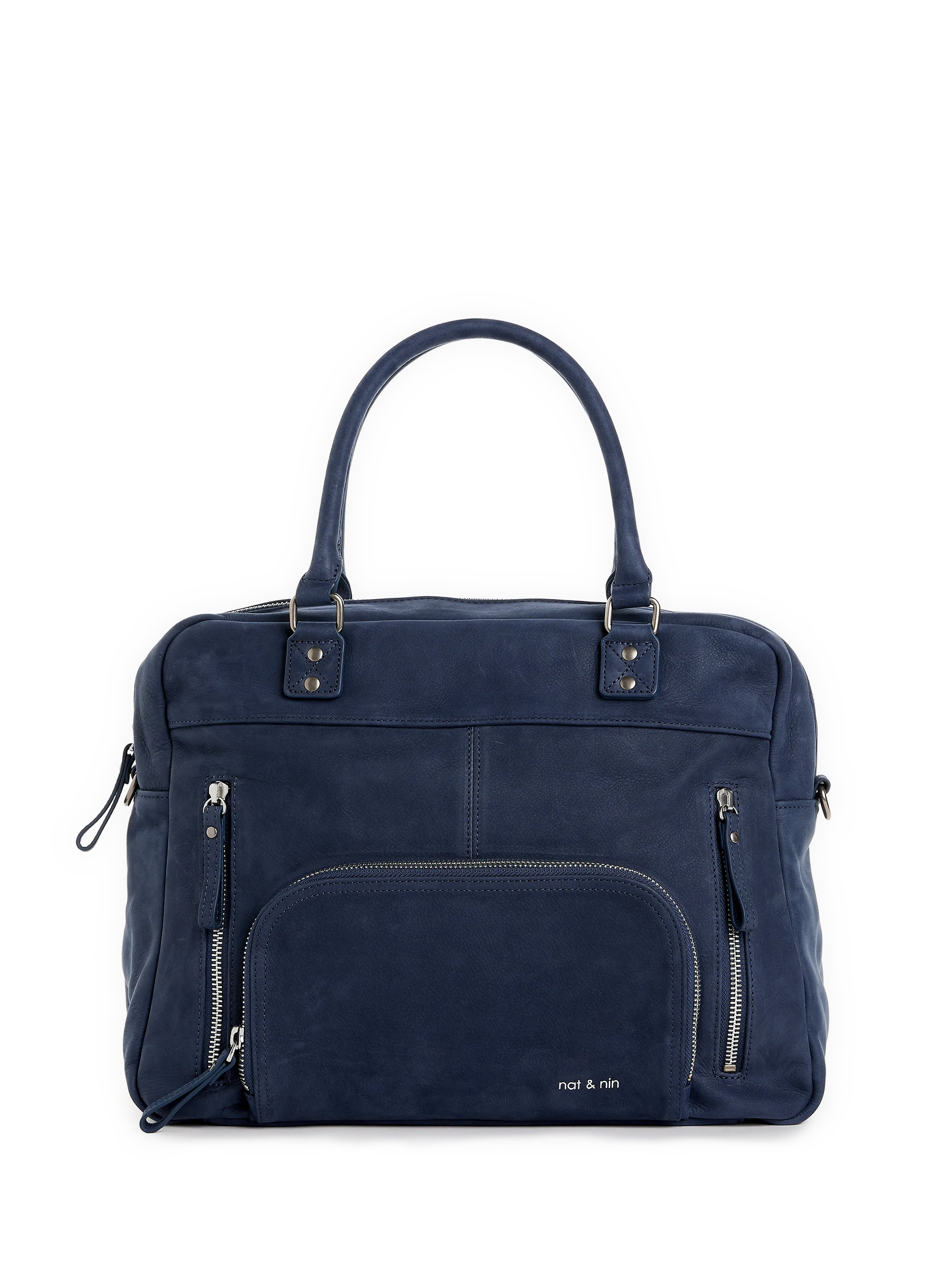 NAT & NIN  Sac à main Macy en cuir - Bleu