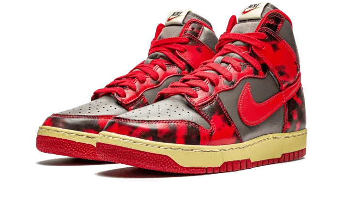 Nike Dunk High 1985 Acid  wash Red