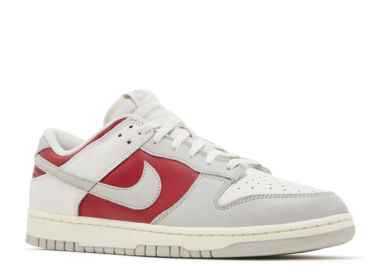 Nike Dunk Low Light Iron Ore Gym Red