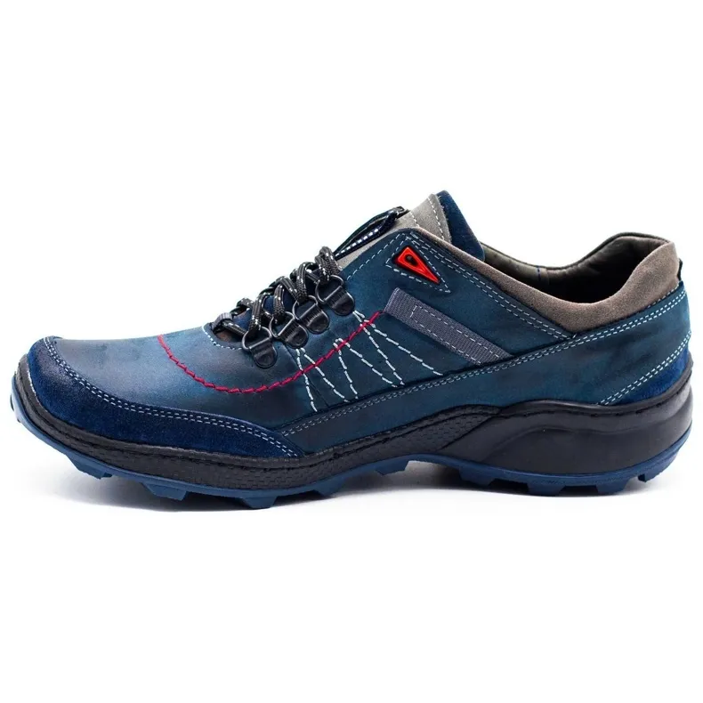 Olivier Chaussures trekking homme 274GT bleu marine