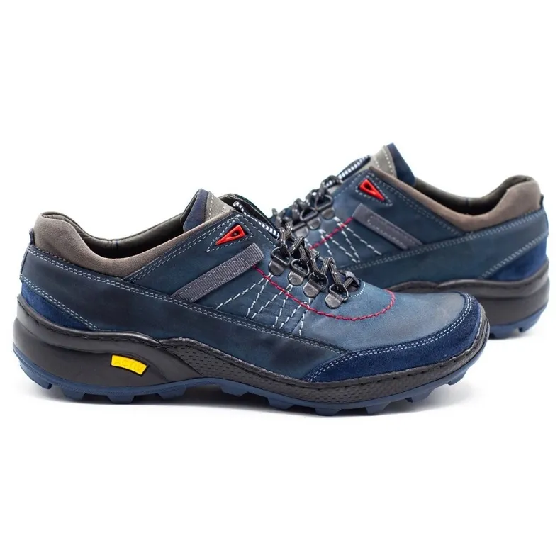 Olivier Chaussures trekking homme 274GT bleu marine