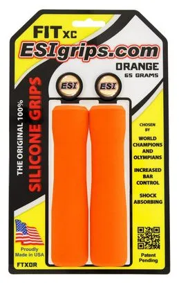 Paire de Grips Esi Fit XC Orange