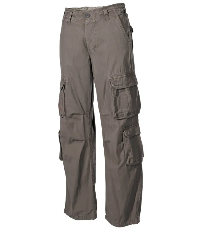 Pantalon Cargo Defense vert délavé homme 