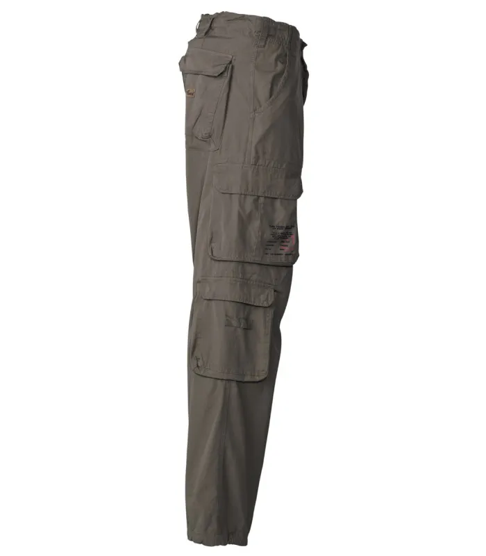 Pantalon Cargo Defense vert délavé homme 