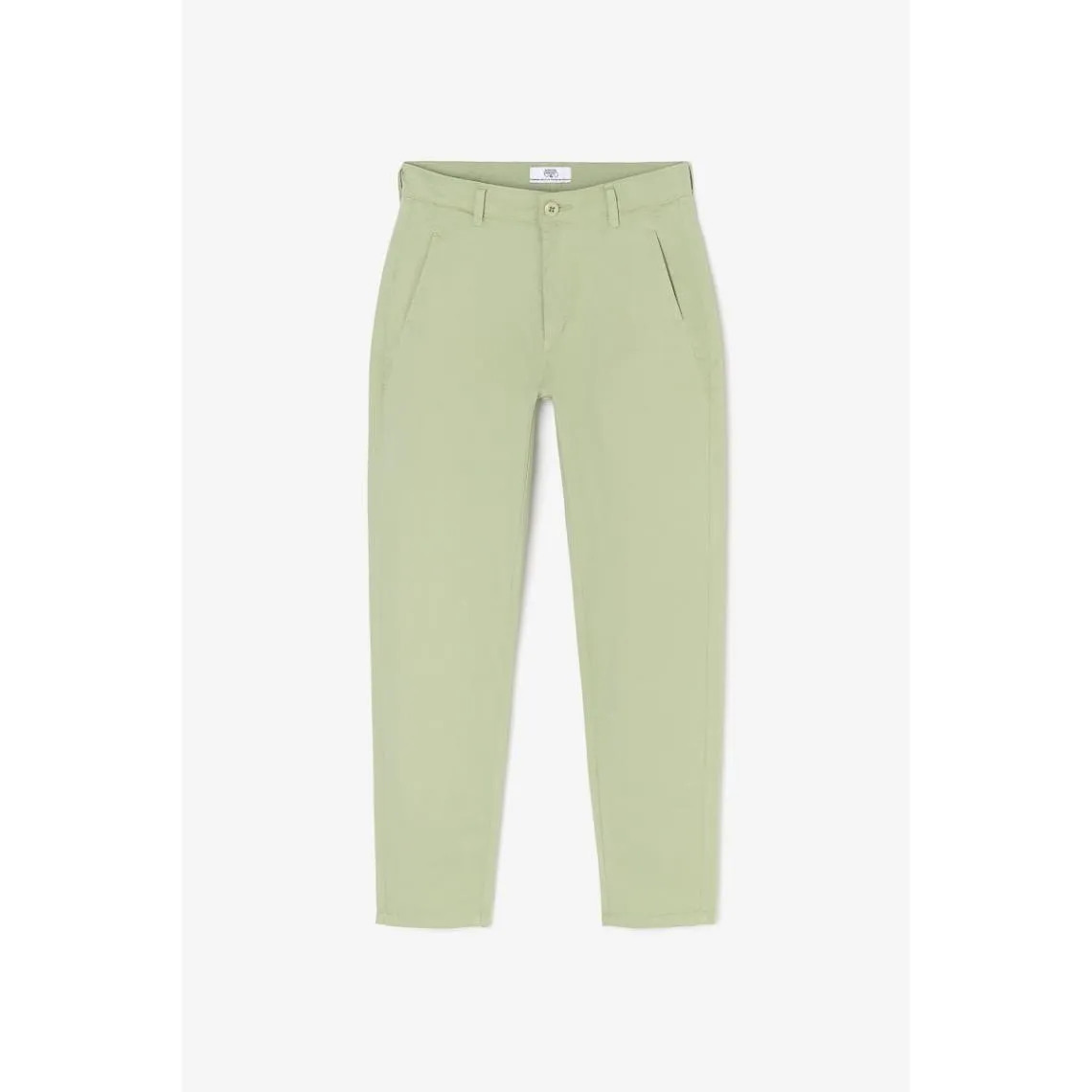 Pantalon chino ARLO vert Kali en coton | 3 Suisses