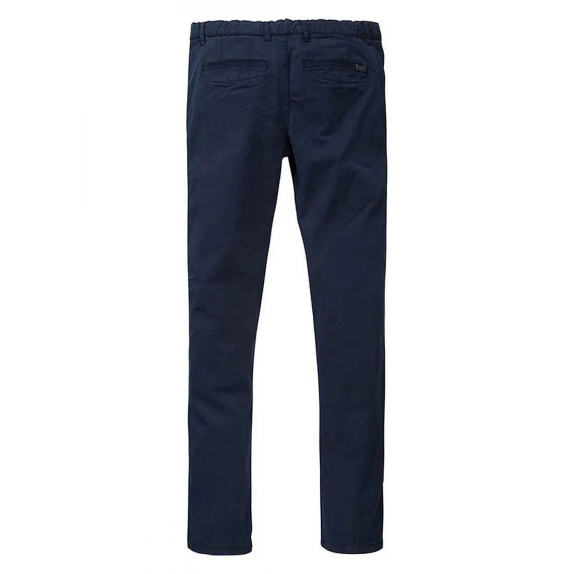 Pantalon chino garçon bleu en coton | 3 Suisses