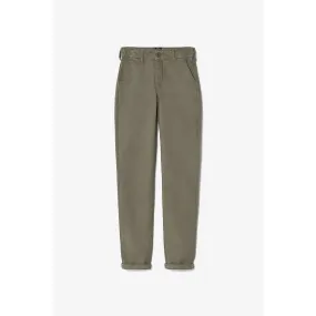 Pantalon chino Jogg Kurty aloe vert en coton | 3 Suisses