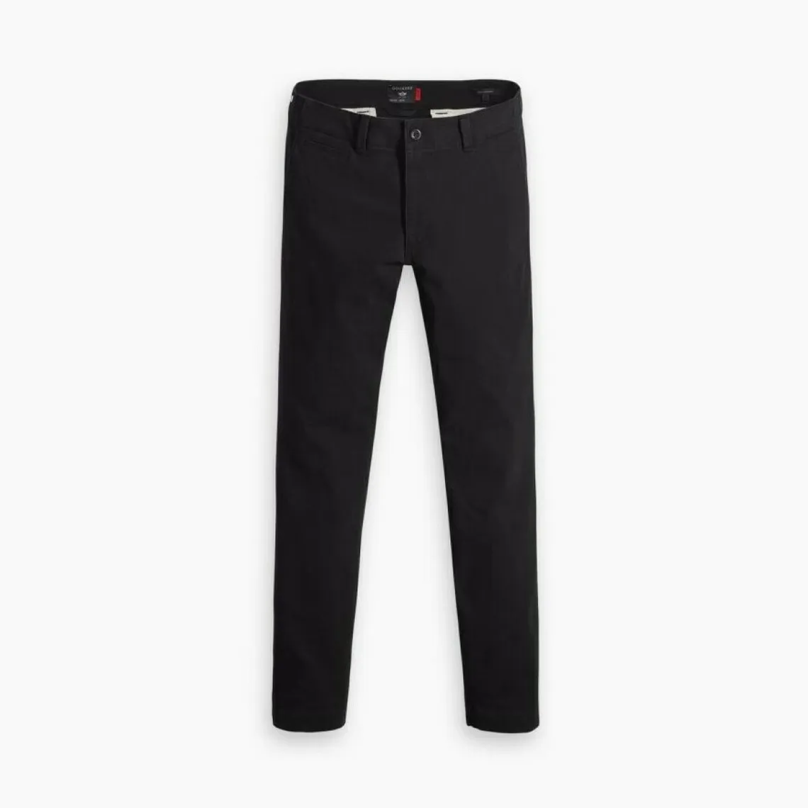 Pantalon chino skinny California noir en coton | 3 Suisses