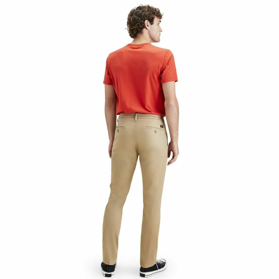 Pantalon chino skinny Original camel en coton | 3 Suisses