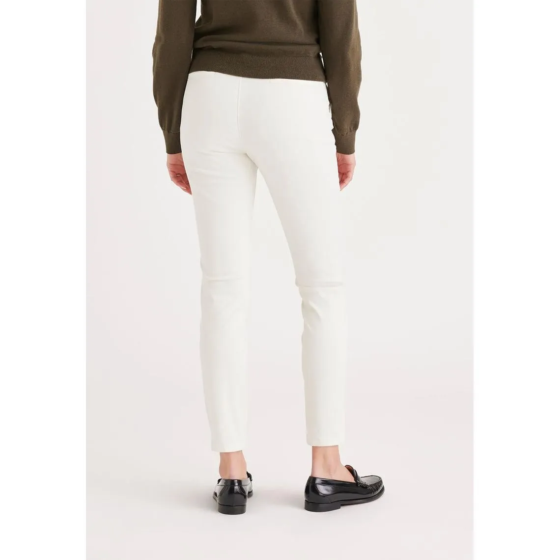 Pantalon chino skinny Weekend blanc cassé en coton  | 3 Suisses