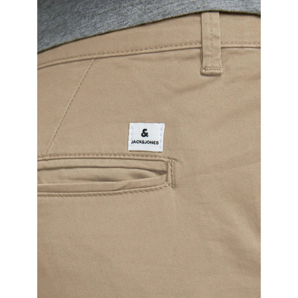 Pantalon chino Slim Fit Beige en coton Joey | 3 Suisses