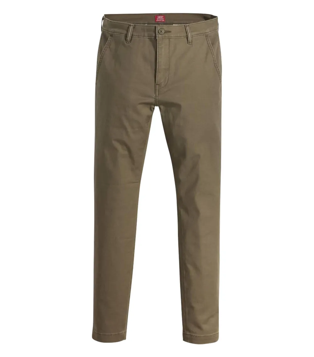 Pantalon Levi's® Chino en coton kaki uni