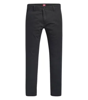 Pantalon Levi's® Chino en coton noir uni