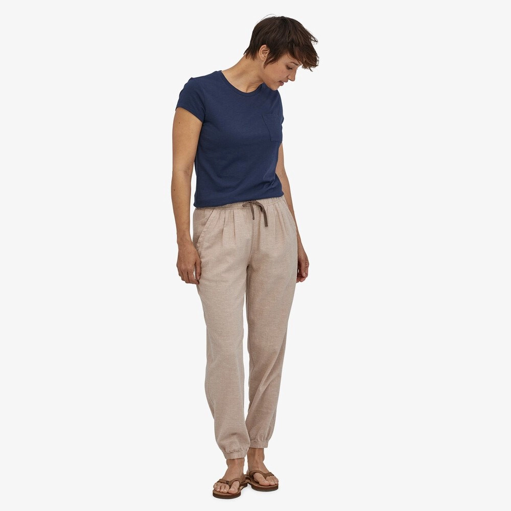 Pantalon Patagonia Femme Island Hemp Beach Goshawk Dobby Dark Pelican