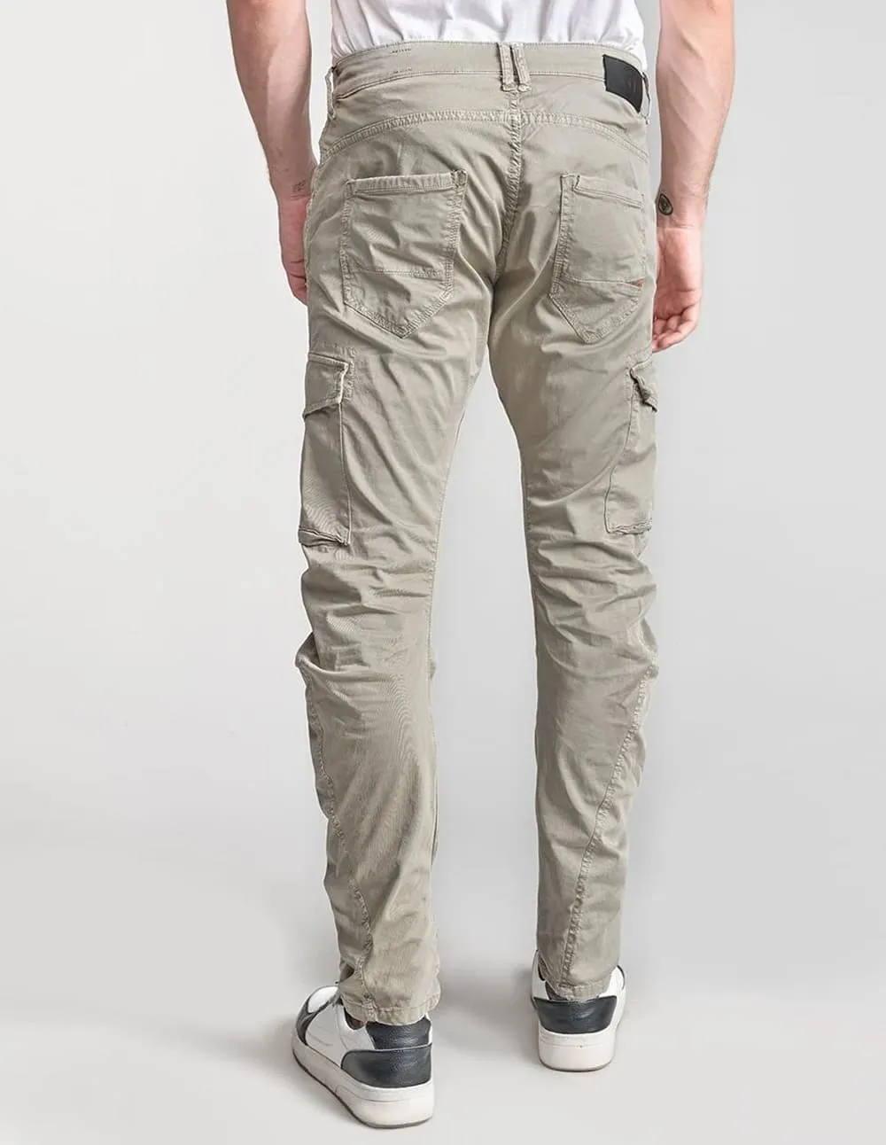 Pantalón Cargo Le Temps des Cerises Alban Gris Hombre