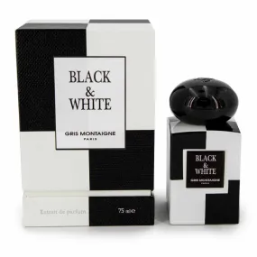 Parfum extrait de parfum Black & White 75 ML mixte GRIS MONTAIGNE à 