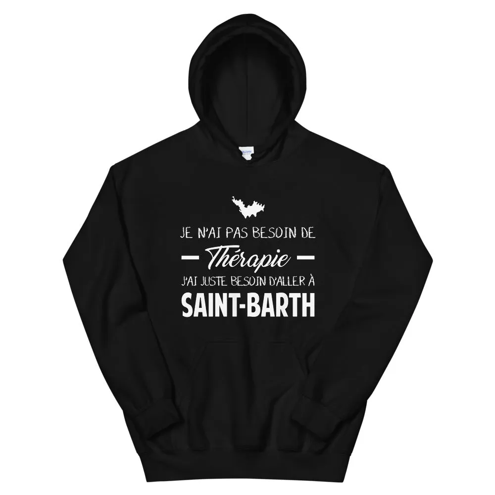 Pas besoin de Thérapie Saint Barth - Sweatshirt à capuche