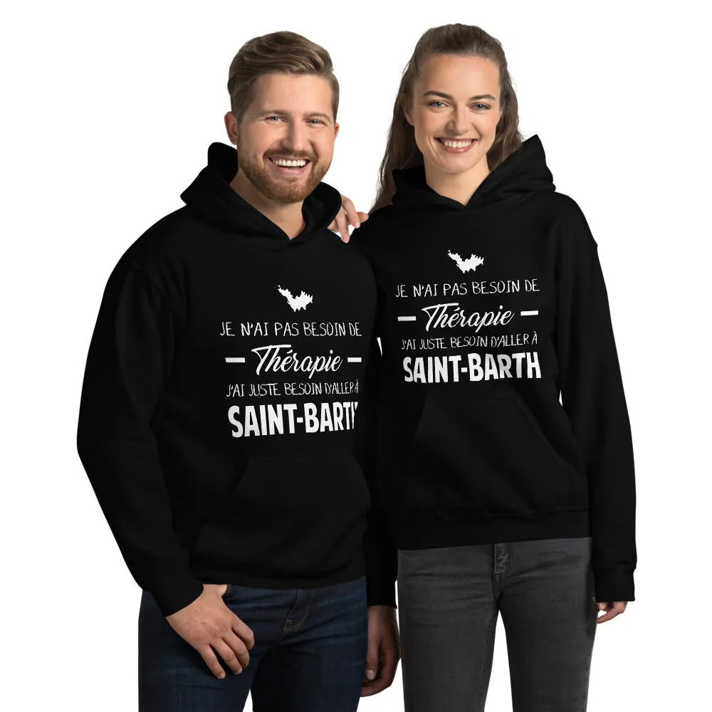 Pas besoin de Thérapie Saint Barth - Sweatshirt à capuche