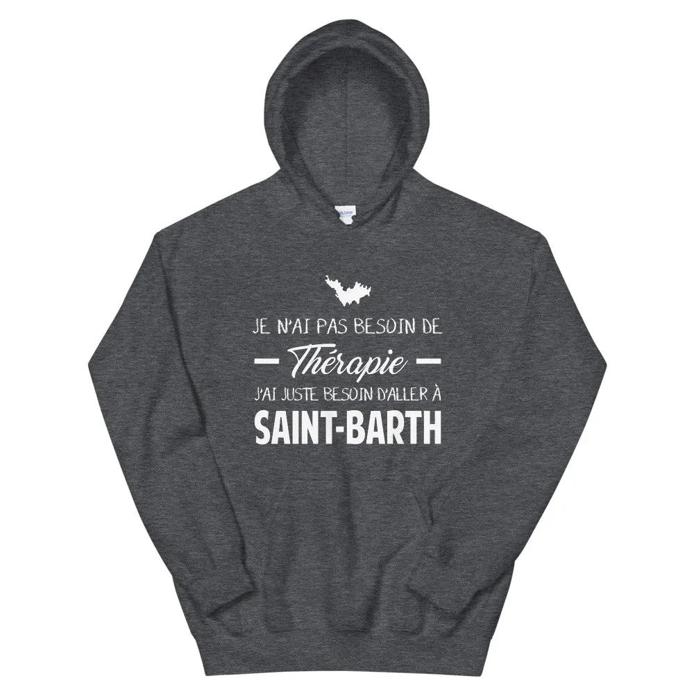 Pas besoin de Thérapie Saint Barth - Sweatshirt à capuche