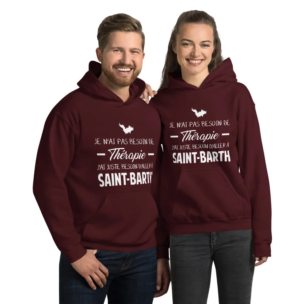 Pas besoin de Thérapie Saint Barth - Sweatshirt à capuche