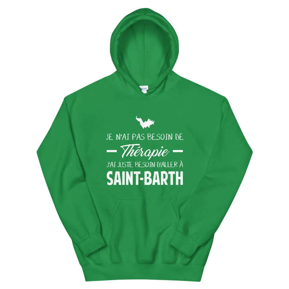 Pas besoin de Thérapie Saint Barth - Sweatshirt à capuche