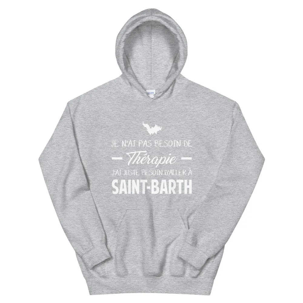 Pas besoin de Thérapie Saint Barth - Sweatshirt à capuche