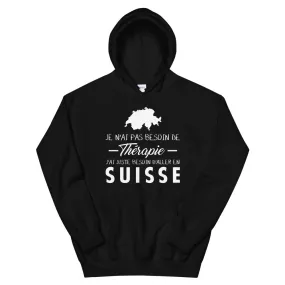 Pas besoin de Thérapie Suisse - Sweatshirt à capuche