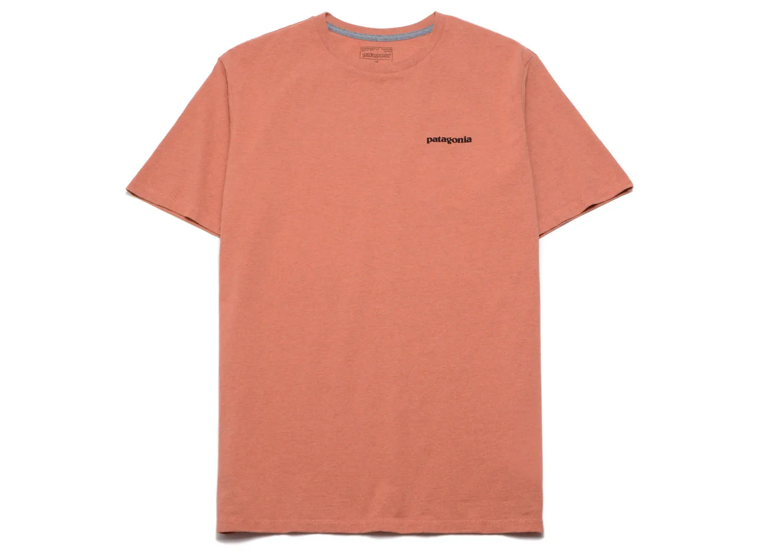 Patagonia P6 Logo Responsibili Tee Redtail Rust