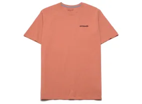 Patagonia P6 Logo Responsibili Tee Redtail Rust