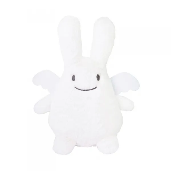 Peluche Ange Lapin - ice blanc - 32Cm