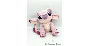 Peluche Angel Disneyland Paris Disney Lilo et Stitch rose violet 25 cm