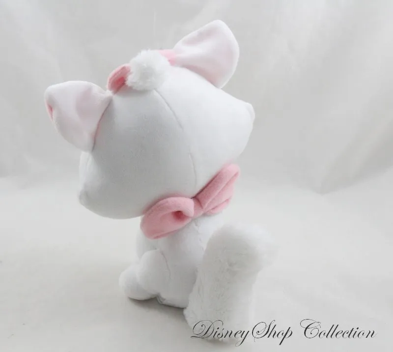 Peluche chat Marie DISNEY Les Aristochats Brand Loyalty rose blanc ...