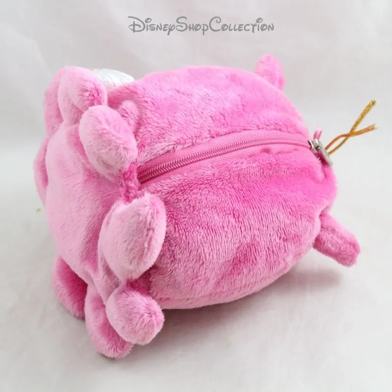 Peluche poulpe Perle DISNEY Le Monde de Némo poisson rose 16 cm