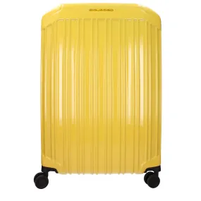 Piquadro chariot 60l hommes polycarbonate jaune