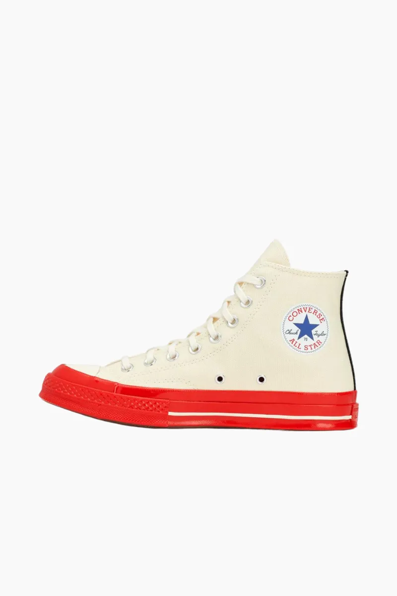 PLAY CDG LES CONVERSES PLAY HAUTES SEMELLE ROUGE