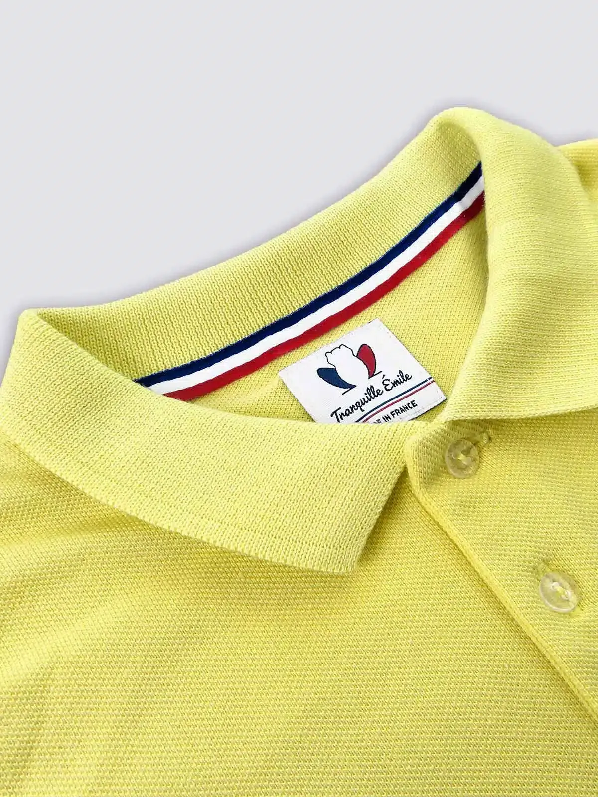 Polo l'Élégant 3.0 - Jaune pastel - Monsieur Basil