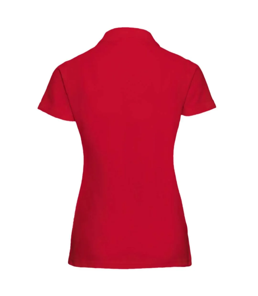 Polo à manches courtes  pour femme rouge Jerzees Colours