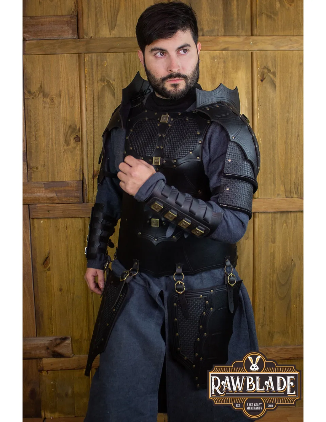 Pompons Edekan Armor - Noir ⚔️ Boutique Épées