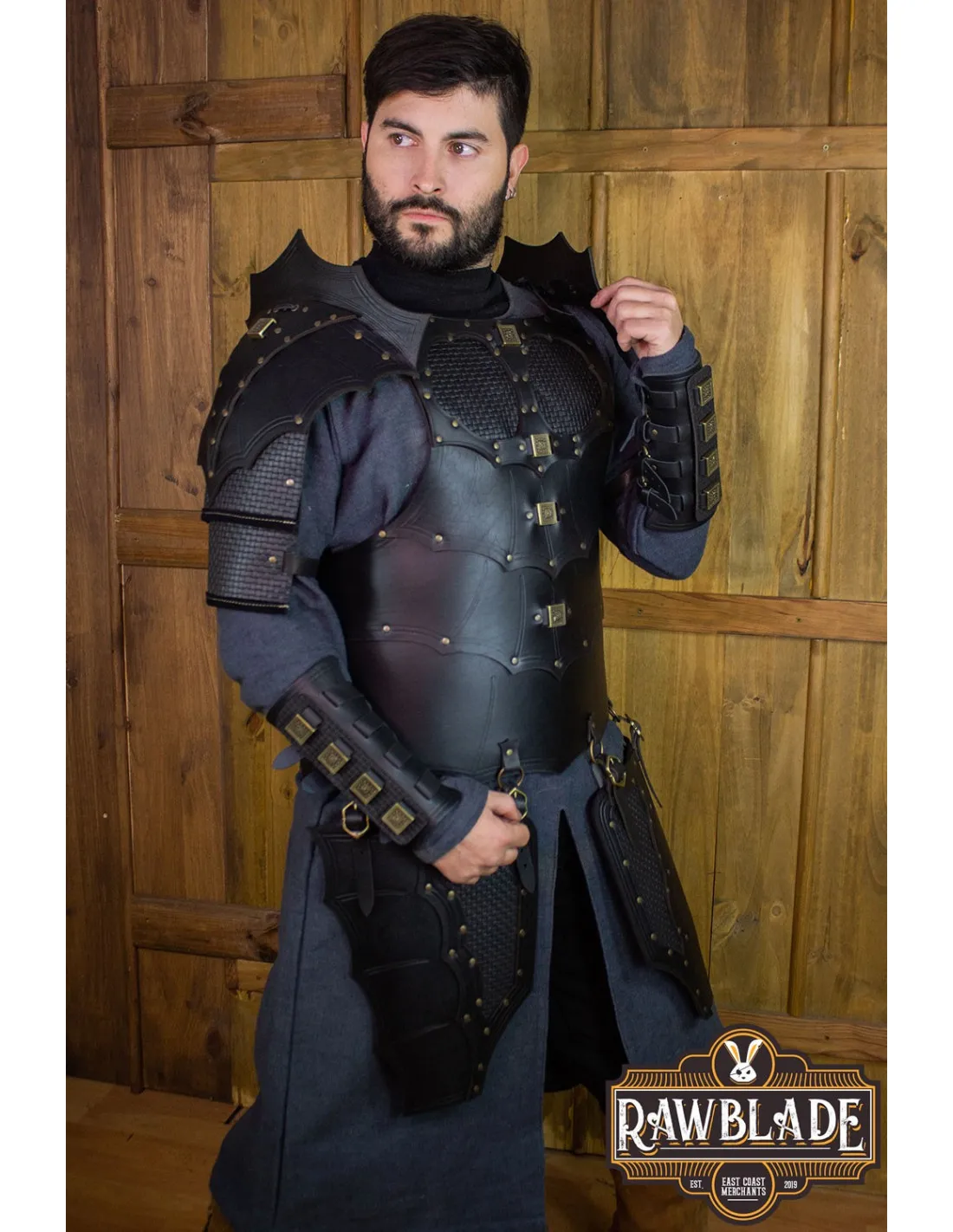 Pompons Edekan Armor - Noir ⚔️ Boutique Épées